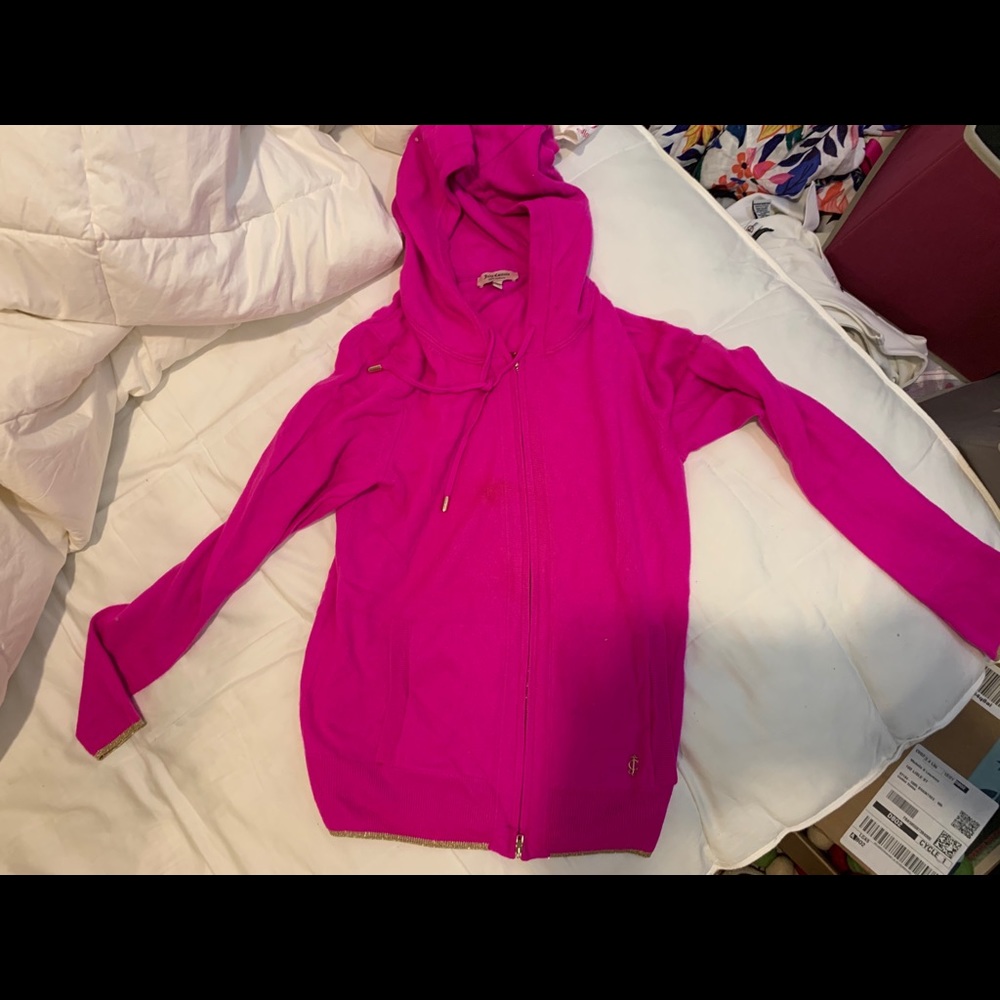 Juicy Couture 100% cashmere Size large!